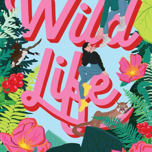 Book cover design for "Wild Life"