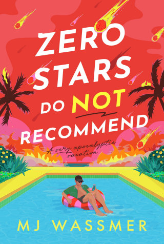 Ilustração da capa do livro &quot;Zero estrelas, não recomendo&quot;
