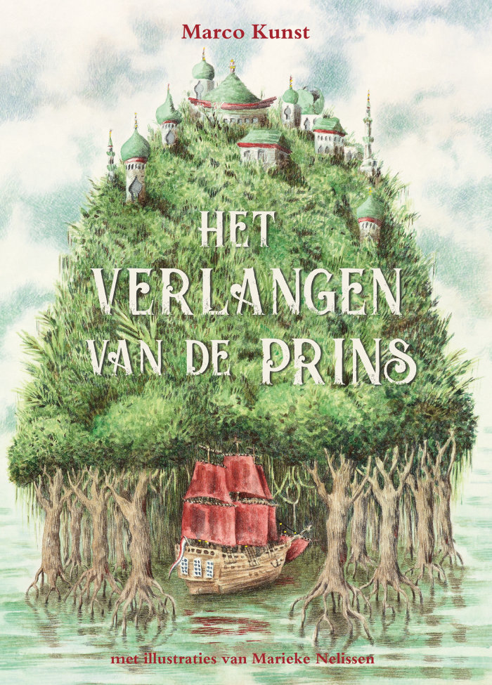 Marieke Nelissen cria capa do livro Het Verlanges Van De Prins