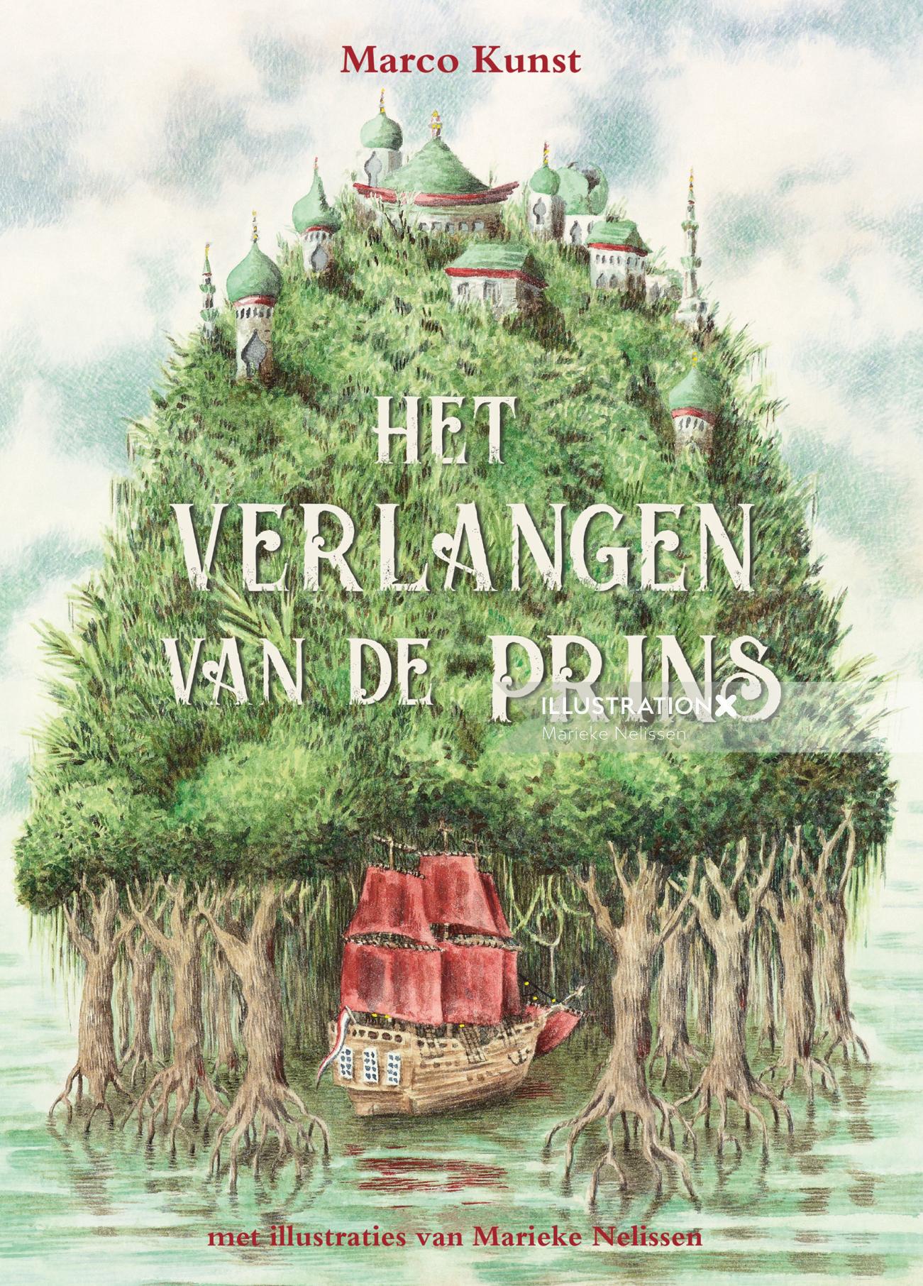 Marieke Nelissen が Het Verlanges Van De Prins のブックカバーを作成