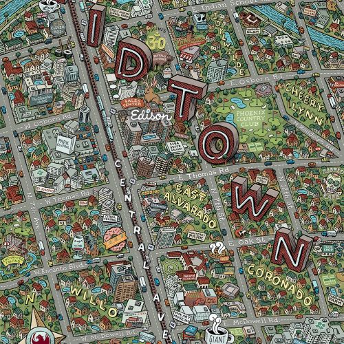 Edison Midtown Map illustration