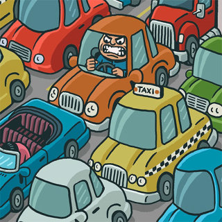 Animação de Traffic Rage
