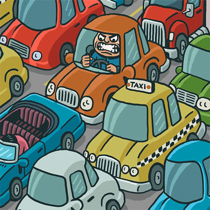 Traffic Rage animation
