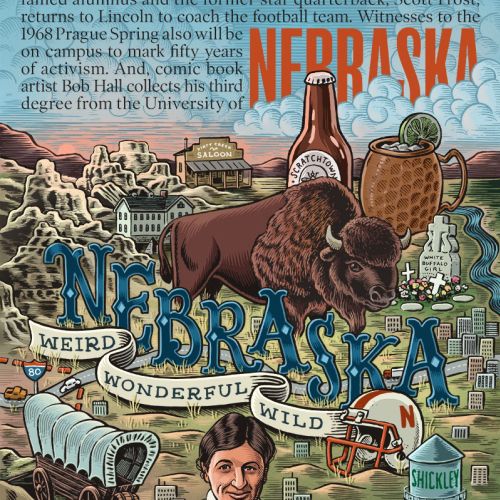 Nebraska book cover illustration