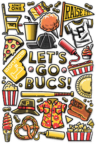 Let&#39;s Go Bucs 的宣传海报