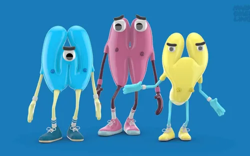 3d / CGI Alien characters