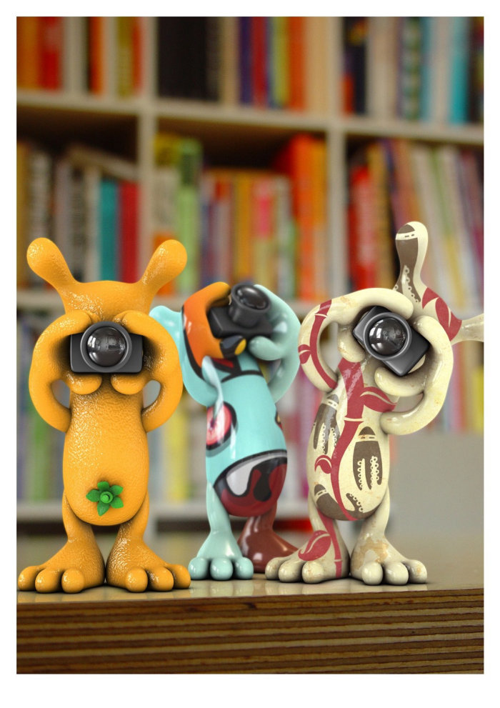 Animaux 3D / CGI avec caméras