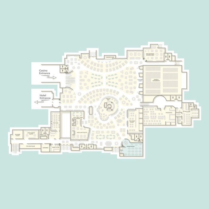 Ilustração do mapa da arquitetura do hotel