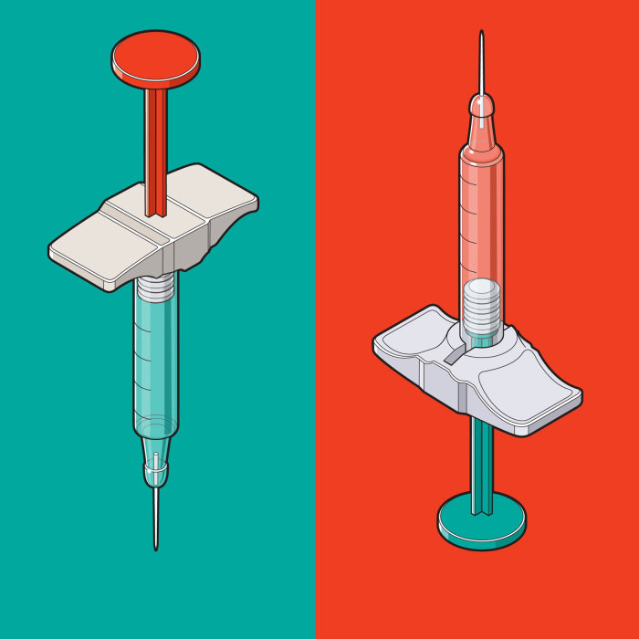 Syringe vector artwork