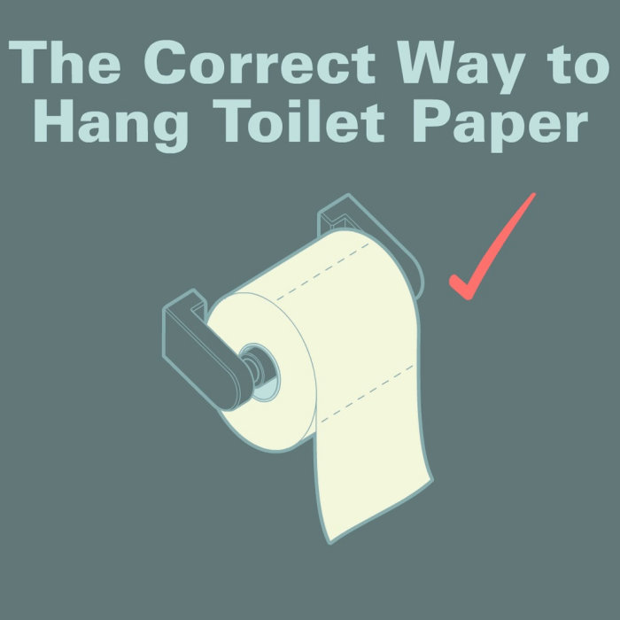 Toilet Paper Etiquette GIF