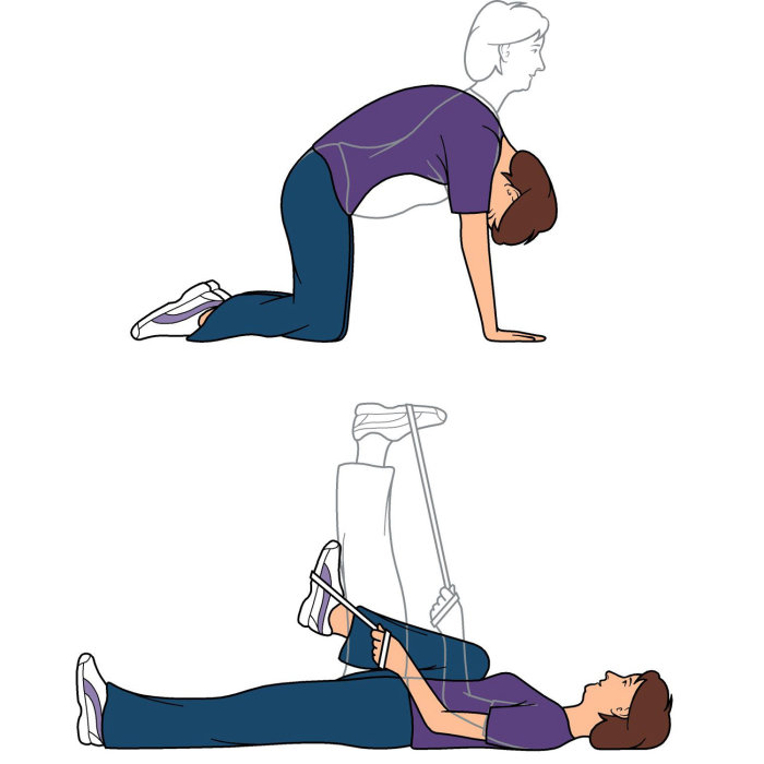 Ilustração de exercícios de Mark Watkinson