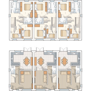 Illustration de la planification du bâtiment par Mark Watkinson