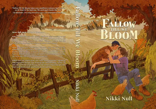 Book cover for Fallow Till We Bloom, illustrated by Mart Lett