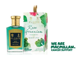 Watercolor of floris UK perfume