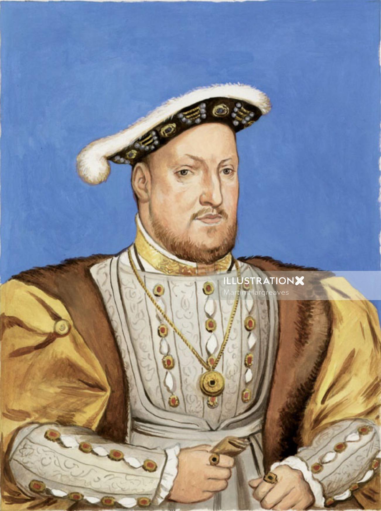 Portrait du roi Henry