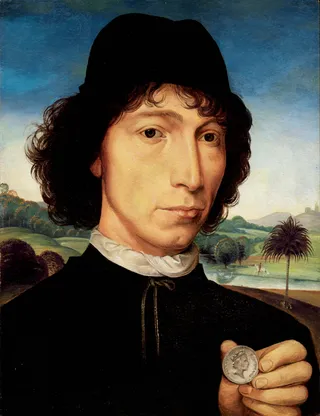 Histroical portrait of man