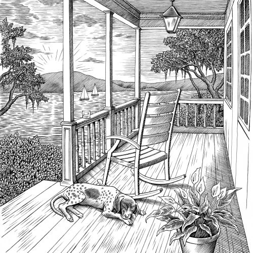 Martin Hargreaves Black and White Historical Illustrator