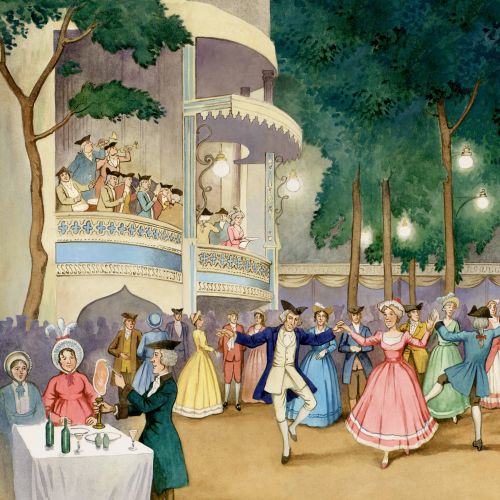 People dancing together