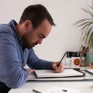 Matt Hollings In Colour - 国际生活方式的插画家。曼彻斯特