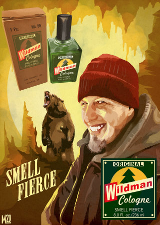 Publicidade Wildman Colônia
