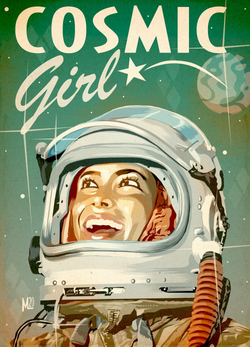 Couverture graphique Cosmic Girl