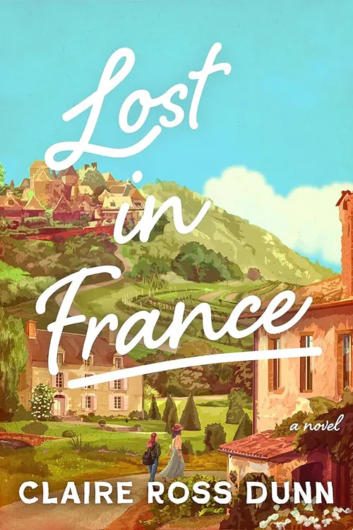 Matthew Laznicka arte da capa para Lost in France por Claire Ross Dunn