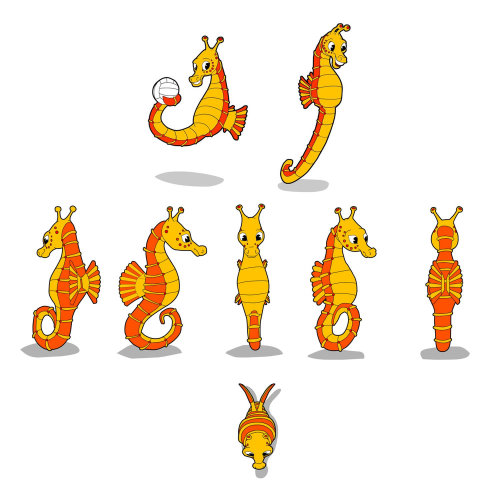 Seahorse asian athletic games

