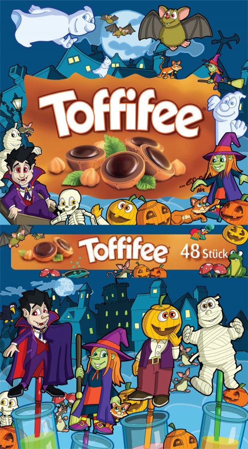 Halloween Toffifee Packaging
