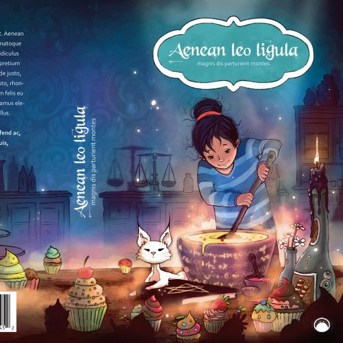 Children book cover Aenean Leo Ligula
