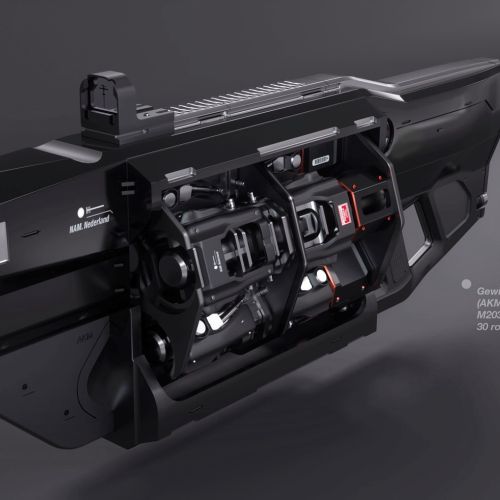 3d model gun
