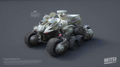 Design de carro tanque 3D