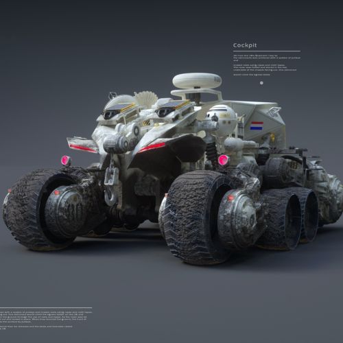 3d robot car
