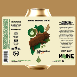 Collaboration IPA avec la Maine Brewers Guild