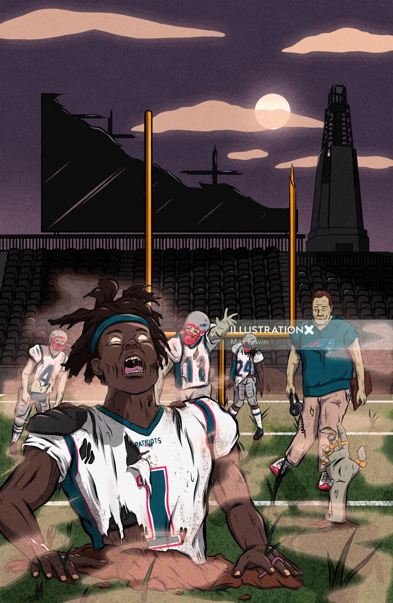 Poster featuring Cam of the Dead Sports