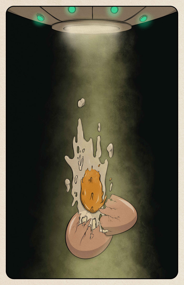 EGGstra-terrestre