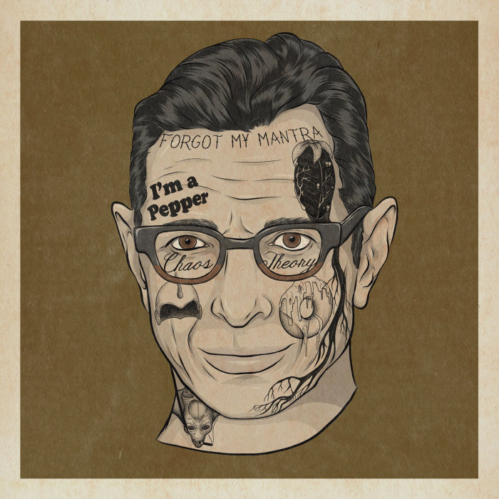 Jeff Goldblum with their movie tattoos