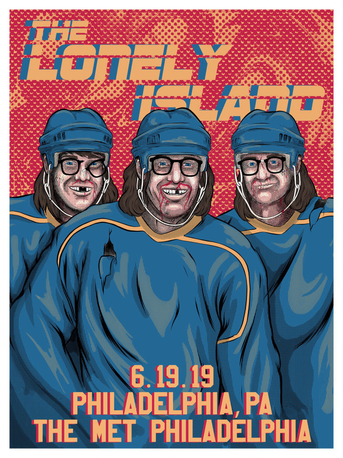 Artwork for the Lonely Island Concert Poster