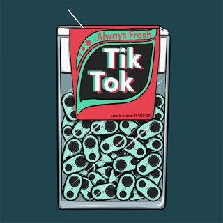 Tik Tok mouth fresheners box