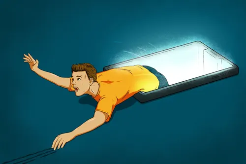Visualizing mental health and phone addiction"