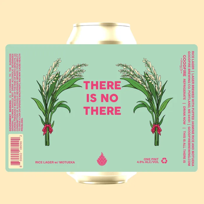 Packaging of Goodfire Brewing Co.'s 'There Is No There'