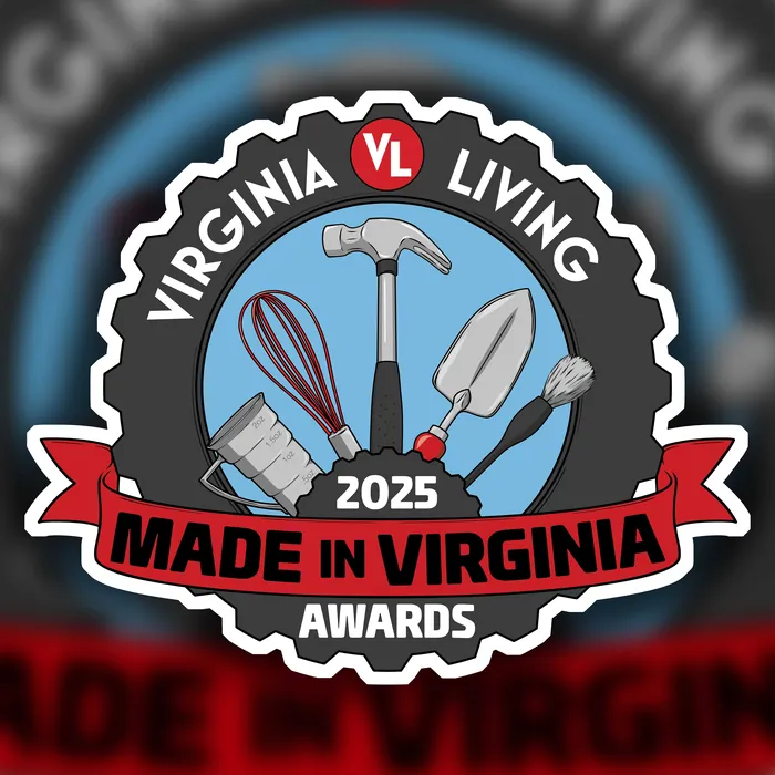 Logo for Virginia Living 2025 Made in Virginia Awards by Max Erwin