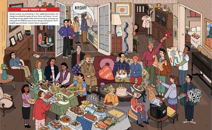 Thanksgiving dinner with diverse group sharing food and stories in a cozy room.