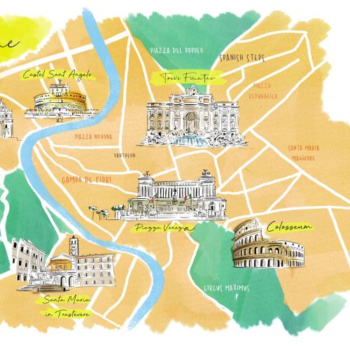 Maps Rome
