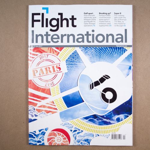 Cover Illustration For Flight International Magazine