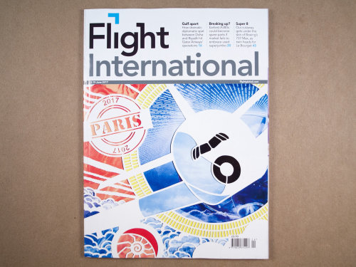 Cover Illustration For Flight International Magazine