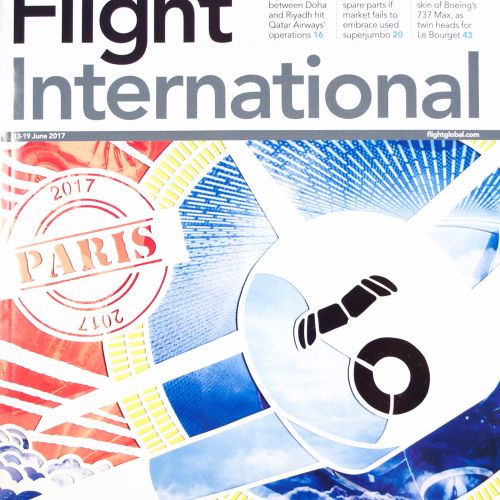 Flight International magazine cover illustration