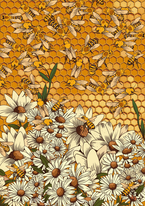 Conceptual art for farming without bees