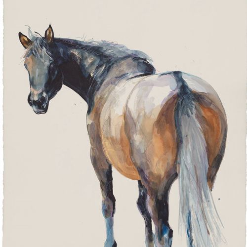 Oil painting of horse 