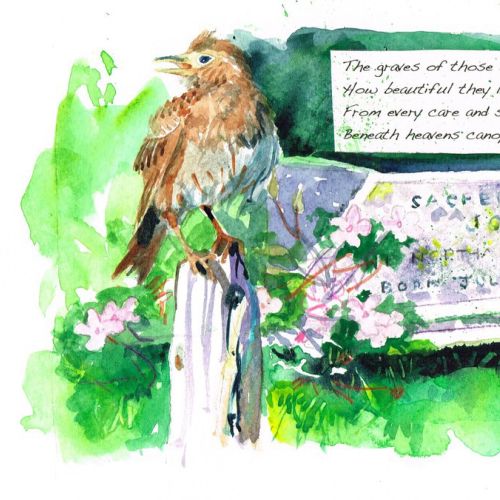 Michael Frith Portrait & Watercolour illustrator. UK