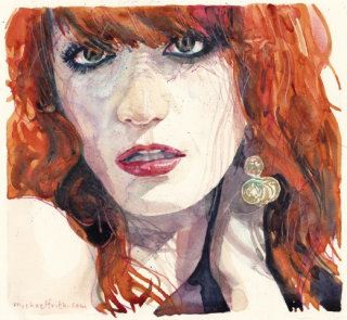 Portrait de Florence, illustration de Michael Frith